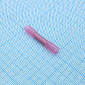 Гильза соединительная изолированная ГСИ-Т 1.5 серия ПРОФИ, Гильза под опрессовку в термоусаживаемом корпусе, сечение 0.5-1.5 мм2