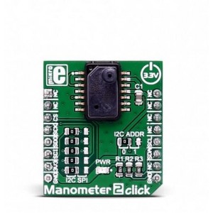 MIKROE-2550, Инструменты разработки датчика давления Manometer 2 click