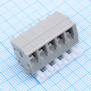 GT242V-5.0-05P-11-00, Нажимной, безвинтовой клеммный блок 5 контактов серия GT242V-5.0
