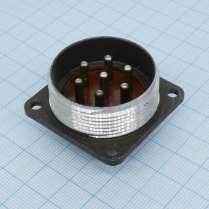 2РМДТ33Б7Ш9В1В, Соединитель цилиндрический низкочастотный малогабаритный