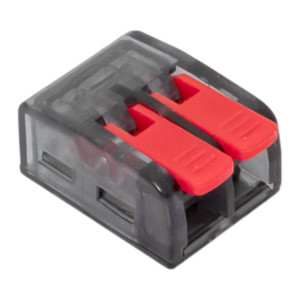 Строительно-монтажная клемма СМК 221-612 с рычагом 2 отверстия 0.5-4.0(6) мм2 EKF PROxima plc-smk-221-612