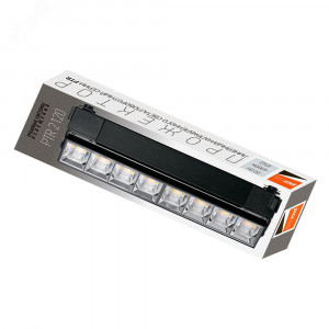Светильник светодиодный трековый PTR 2120R 20Вт 4000К IP40 60град. 270мм BL черн. 5031562