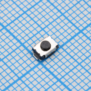L-KLS7-TS0304-2.0-160-T, Кнопка тактильная 4.4х2.9х2.0мм усилие нажатия 160гр 0.05А 12В 100000 циклов SMD монтаж