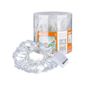 Гирлянда "Бенгальский огонек", 4 м, белый свет, 8 режимов, SQ0361-0033