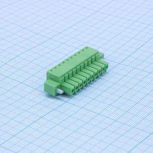 15EGTKM-3.5-10P-14-00, Разъемный клеммный блок, 10 контактов. Серия 15EGTKM-3.5