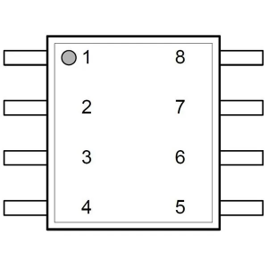 W25X40CLSVIG, Флеш-память NOR spiFlash, 4M-bit, 4Kb Uniform Sector