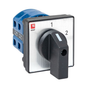 Переключатель кулачковый ПК-1-52 25А 2P "1-2" PROxima pk-1-52-25