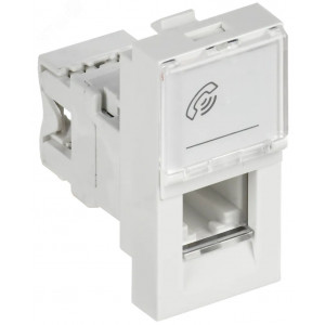 Розетка телефонная 1мод. Праймер RJ11 кат.3 механизм CKK-40D-RT1-K01