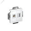ATLASDESIGN РОЗЕТКА двойная HDMI+RJ45, кат.5Е, механизм, БЕЛЫЙ ATN000182