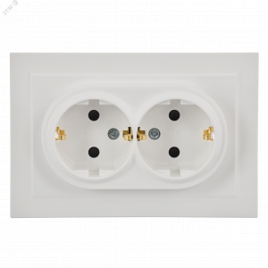 BRITE Роз. 2-я с з/к/ш 16А в сб. РСш12-3-БрБ бел. BR-R24-16-K01-F-PRO