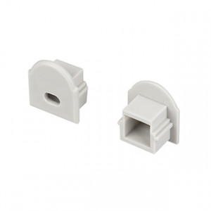 Заглушка для REGULOR с отверстием 022014, Заглушка пластиковая с отверстием для профиля REGULOR