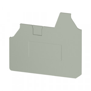 Боковая крышка APWTN 6 D1/2, Боковая крышка, для клемм WTN 6 D1/2, цвет: серый