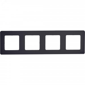 Рамка 4-м Inspiria антрацит Leg 673963