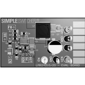 LMR24210EVAL/NOPB, Средства разработки интегральных схем (ИС) управления питанием LMR24210 Eval Brd