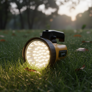 Фонарь аккумуляторный 35LED 29315 аккум. 6В 4А.ч 220В пластик. желт. (кор.) 10469