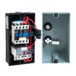 Пускатель в корпусе КМЭ 9А 230В с РТЭ Ir-7-10А IP65 EKF PROxima ctrp-r-9-220v
