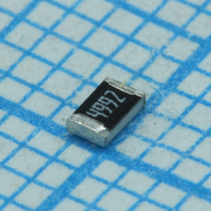 RT0805BRD0749K9L, Тонкопленочный ЧИП-резистор 0805 49.9кОм ±0.1% 0.125Вт -55°С...+155°С