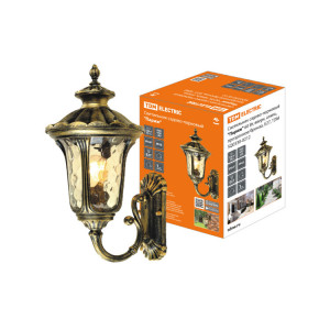 Светильник садово-парковый "Париж" 60 Вт, вверх, алюм., прозрачное/бронза, Е27, SQ0330-0212