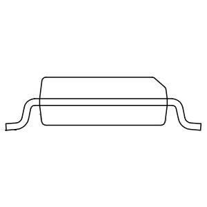 MAX20044FGEEA/V+, ИС, интерфейс USB Automotive Hi-Speed USB 2.0 Protectors