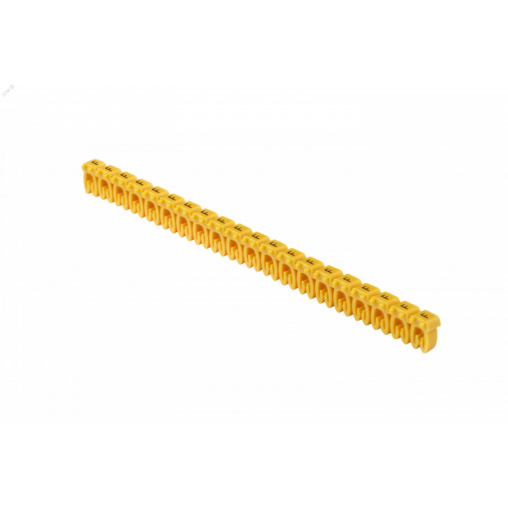 Изображение товара Маркер кабельный открытого типа KE 0,75-1,5мм2 символ F 200 шт IEK UMK-KE1-F