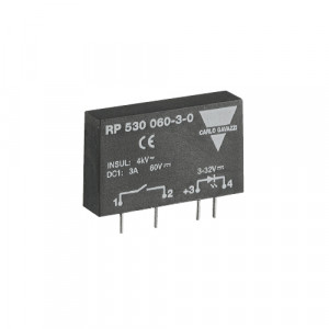 Реле ODC 3-32V/3-60V, Штекерное твердотельное реле для установки в клолдку, рабочее напряжение: 3 – 32 V DC, номинальное напряжение переключения: 3 – 60 V DC, коммутируемый ток: 3 A DC (DC 13), (5 A / 1 sec), серия flare