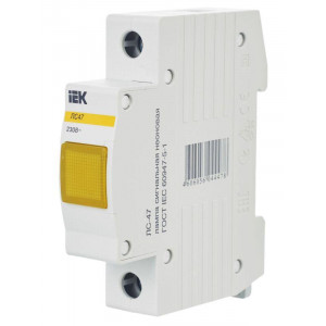 Лампа сигнальная ЛС-47 желт. MLS10-230-K05