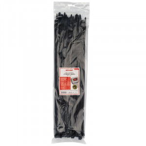 Хомут кабельный 7.6х500 тройной замок нейл. черн. (уп.100шт) 67-0503