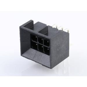 444280602, Разъем штыревой угловой на плату