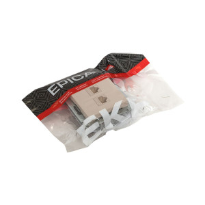 Механизм розетки RJ45 - 2шт, (cat5), кремовый Эпика EKF UP1-SOI-2RJ45-5