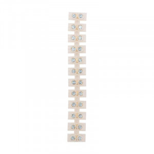 Клеммная колодка винтовая КВ-6 (2,5-6мм) 07-5006, 6 A, пoлиэтилен белый (ЗВИ)