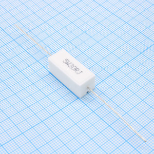 SQP50030RJBP, Резистор керамический цементный аксиальный (SQP) 5Вт 30Ом ±5%