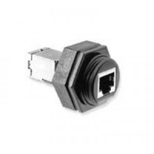 1546413-3, Модульные соединители / соединители Ethernet BLKHD PASSTHRU W/JCK