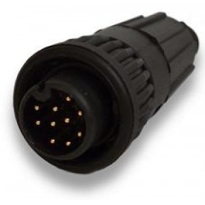 W6882-10SG-528, Стандартный цилиндрический соединитель Cbl End 10P F Sckt Sldr Ct 7.2mm Mx Cbl