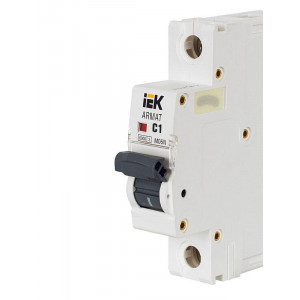 Выключатель автоматический модульный 1п C 1А M06N ARMAT IEK AR-M06N-1-C001