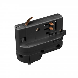 Адаптер LGD-4TR-ADAPTER-DALI-1-BK (C) 028354, Адаптер трекового светильника для трехфазной шины универсальный. Возможно использовать управление светильником любым протоколом с двумя сигнальными проводниками DALI, 0-10 и другими. Цвет черный. При использовании с треками и аксессуарами другой серии воз