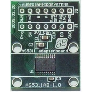 AS5311-TS_EK_AB, Инструменты разработки магнитного датчика Adapter Board