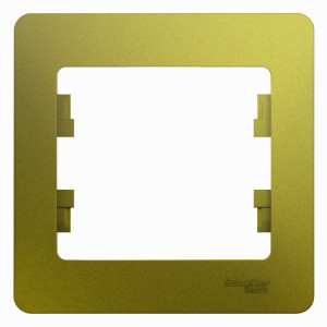 GLOSSA 1-постовая РАМКА, ФИСТАШКОВЫЙ C2 GSL001001