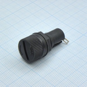 ZH253, Держатель предохранителя  5х20mm, закрытого типа, монтаж на панель