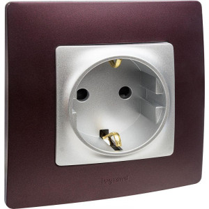 ETIKA Рамка 1 пост сливовая 672561