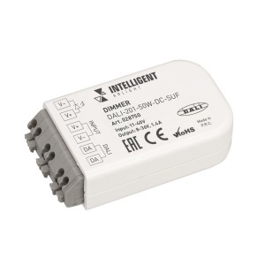 INTELLIGENT ARLIGHT Диммер DALI-201-50W-DC-SUF (11-50V DC, 1400mА) (INTELLIGENT ARLIGHT, IP20 Пластик, 3 года)