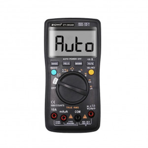 ZT-300AB, Цифровой мультиметр с автоматическим и ручным выбором предела измерения, имеющий шкалу 6000 отсчетов и функцией Bluetooth