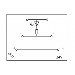 Клемма сенсорн. WK 2,5-3 D SL-PGN, Мультифунциональная клемма, тип фиксации провода: винтовой, номинальное сечение: 2,5 мм кв., 24A, 400V, ширина: 5 мм, цвет: серый, тип монтажа: DIN 35