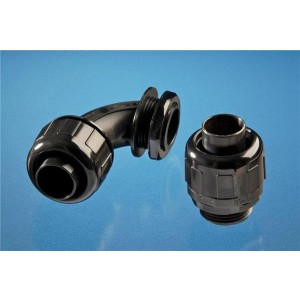 SLC1/4 BK076, Арматура для кабелепроводов и принадлежности 1/4in STRAIGHT CONN 1C PC/PKG BLACK