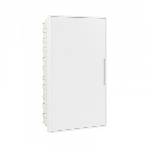 Щиток 36 мод встраиваемый FRAME ЩРв-П-36, белый, с белой дверцей, с 4  шинами PEN (2шт на 8 отв. и 2шт на 10 отв.) F36B1WW DKC F36B1WW