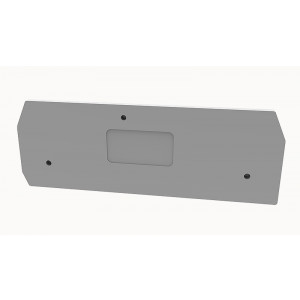 Торцевая крышка D-WS16-TW-01P-11, Торцевая крышка, для клемм WS16-TW..., цвет: серый