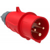 Вилка эл. каб. 16А 3P+PE 380В IP44 MAGNUM ССИ-014 PSN02-016-4