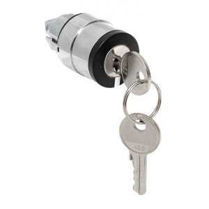 Исполнительный механизм переключателя ХB4 на 3 положения с замком, с фиксацией IP65 EKF XB4BG3F-65