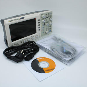 SDS1104, Настольный 4-х канальный осциллограф 100 МГц