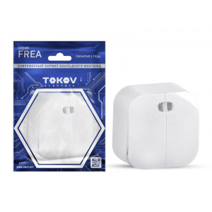 Выключатель 2-кл. ОП Frea 10А IP20 250В с индикацией АБС-пластик бел. TKE-FR-V2I-C01