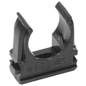 ELASTA Держатель с защелкой CF16 черный (10шт/компл) CTA10D-CF16-K02-010